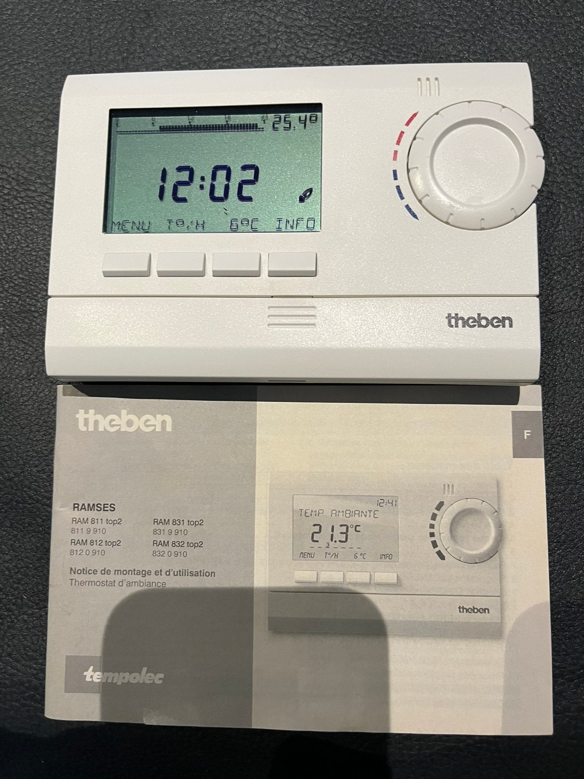 Thermostaat Theben met batterijen, Ophalen of Verzenden, Zo goed als nieuw