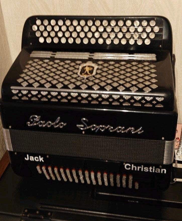 accordeon Paolo Soprani incl micro, Musique & Instruments, Enlèvement