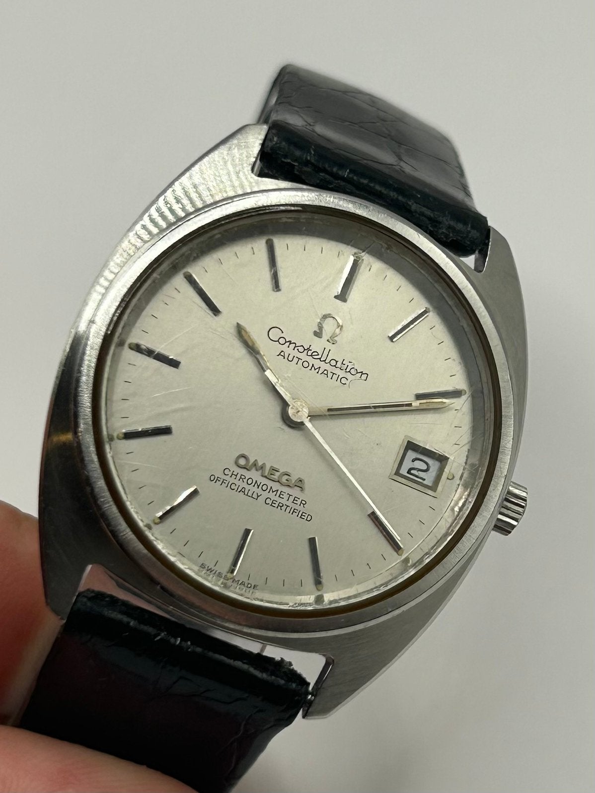 Omega Constellation, Montre-bracelet, Enlèvement ou Envoi, Acier, Inconnu