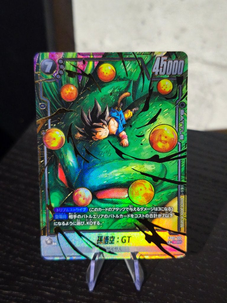 Dragon ball fusion world - Goku GT FB07-122, Collections, Enlèvement ou Envoi, Comme neuf, Carte(s) à jouer