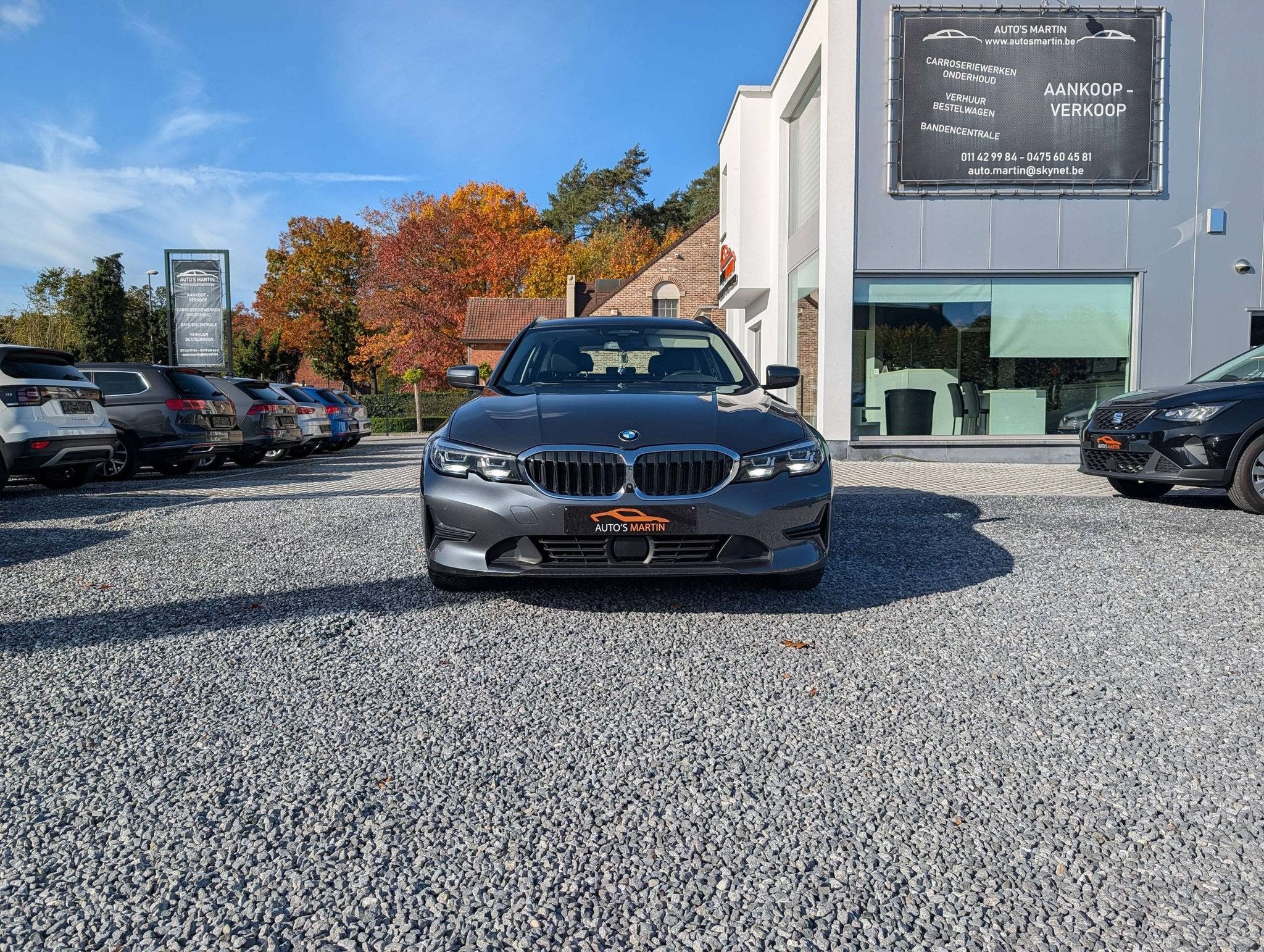 BMW 3 Serie 330 Touring 330eAS PHEV | NAVI/CARPLAY | 360CA, Argent ou Gris, Achat, Entreprise, Noir