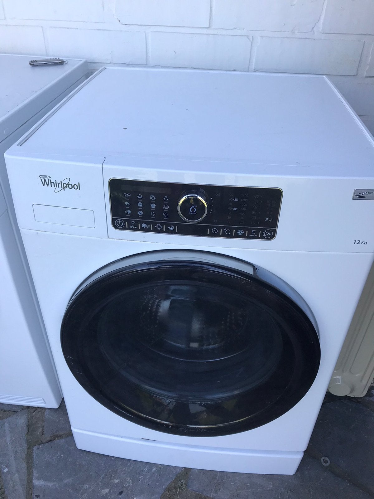 Wasmachine 12 kg, Ophalen