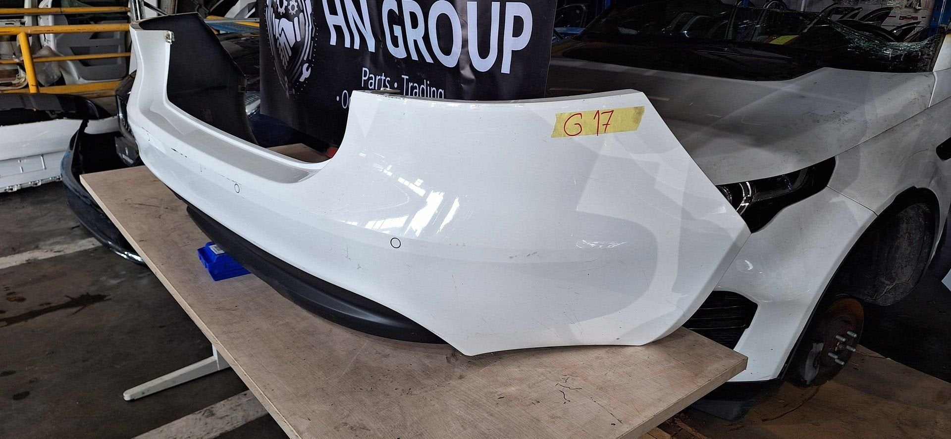 Jaguar XF achterbumper, Gebruikt, -, -, Ophalen of Verzenden