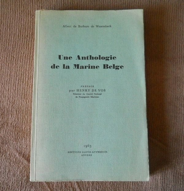 Une anthologie de la marine belge, Enlèvement ou Envoi, Utilisé, Livre ou Revue