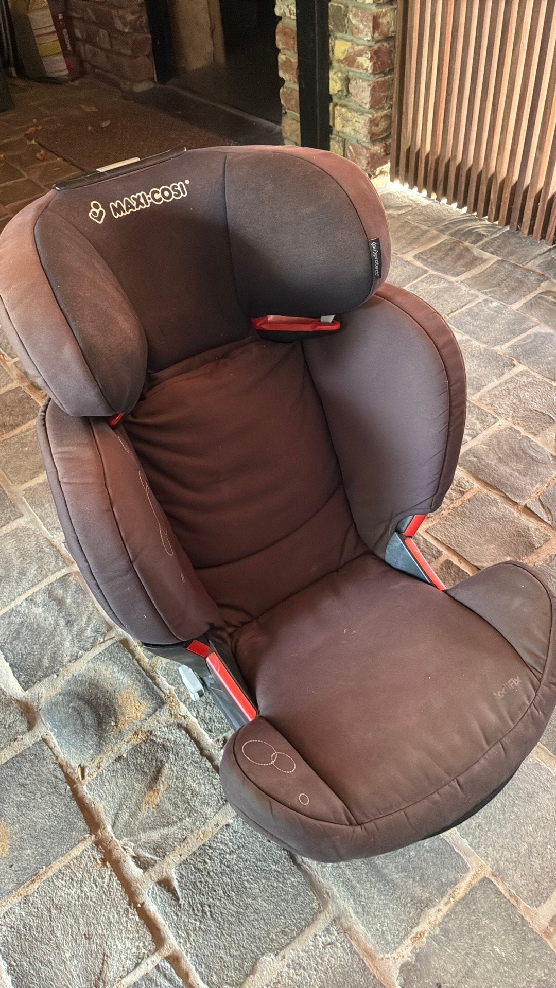 Maxi-Cosi Rodifix (isofix) tot 36kg, Ophalen, Gebruikt, 15 t/m 36 kg, Verstelbare rugleuning
