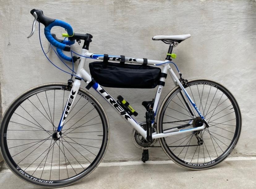 Koersfiets TREK, Fietsen en Brommers, Minder dan 10 versnellingen, Heren, Aluminium, Zo goed als nieuw