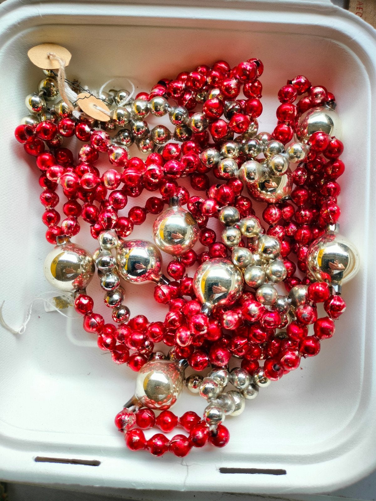 lange dubbele kerstboomketting. 180 cm, Diversen, Ophalen of Verzenden, Zo goed als nieuw