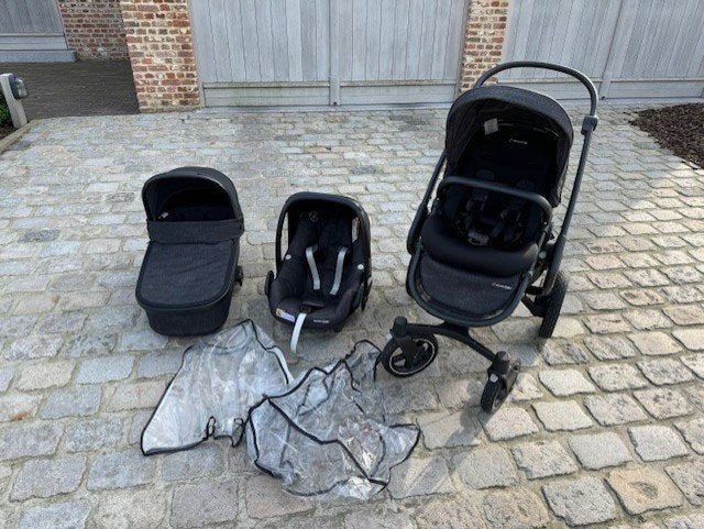 kinderwagen, Enfants & Bébés, Poussettes & Combinaisons, Poussette combi, Voiture duo, Comme neuf, Enlèvement