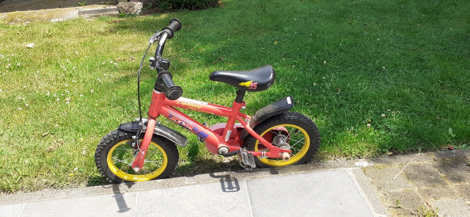 Kinderfietsje, Ophalen