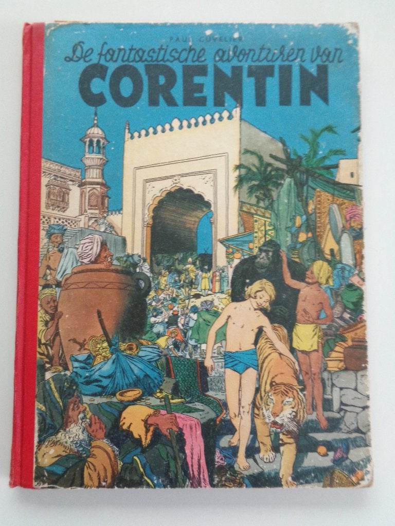 Corentin, de fantastische avonturen van - HC 1e dr. 1950, Ophalen of Verzenden