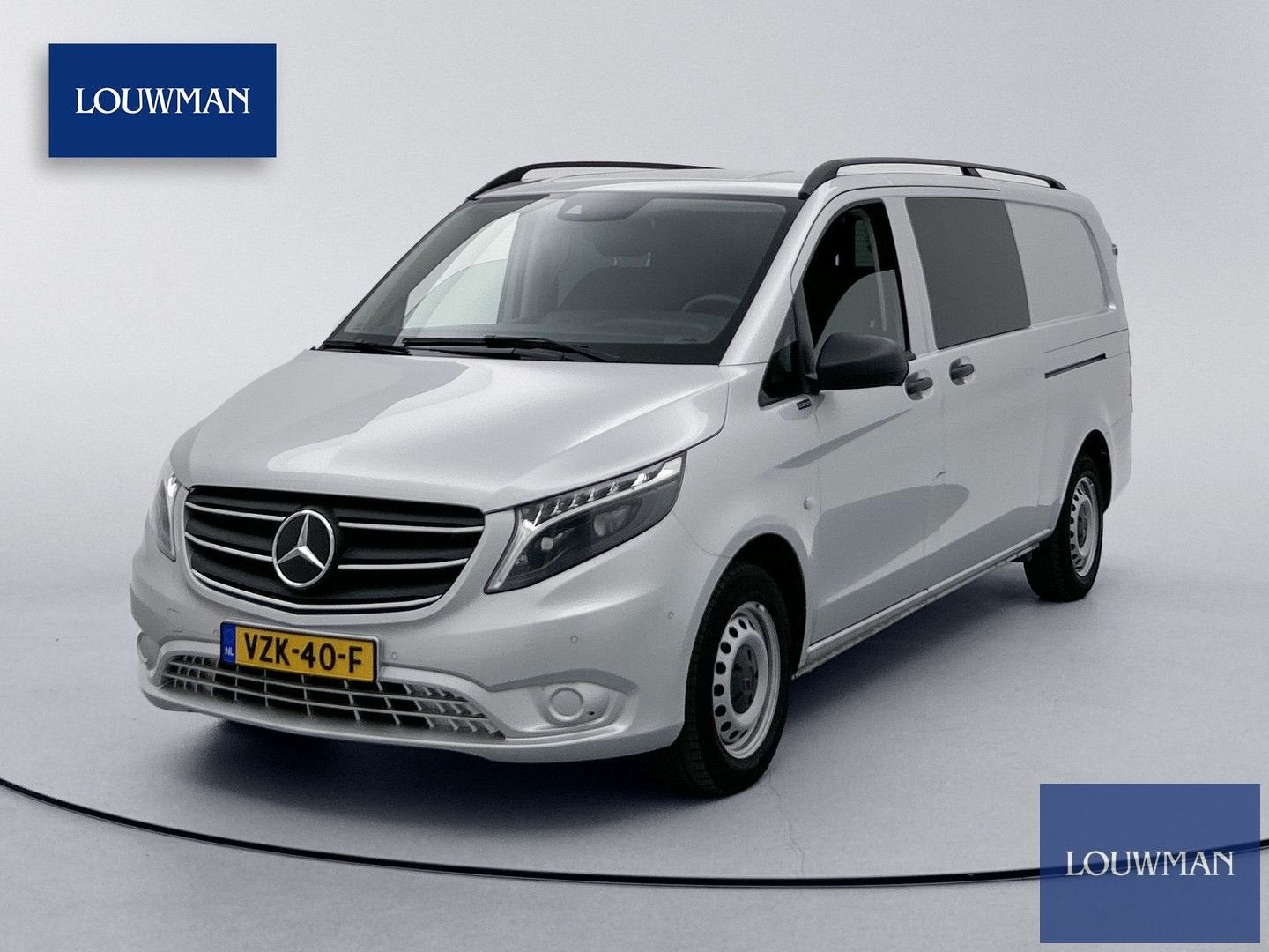 Mercedes-Benz Vito 114 CDI Extra Lang Dubbele Cabine Schuifd, Auto's, Automaat, Mercedes-Benz, Bedrijf, Diesel