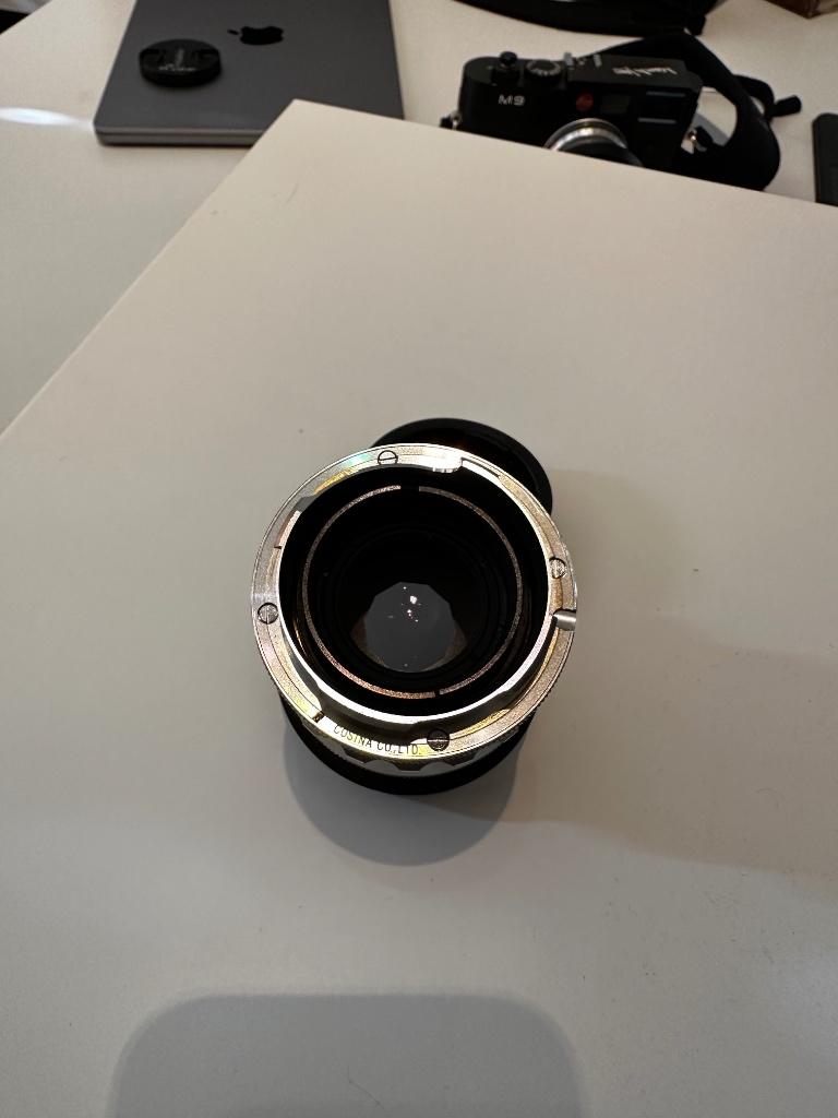 Leica M/Voigtlander Nokton 1,5/50, Audio, Tv en Foto, Foto | Lenzen en Objectieven, Ophalen, Zo goed als nieuw, Standaardlens