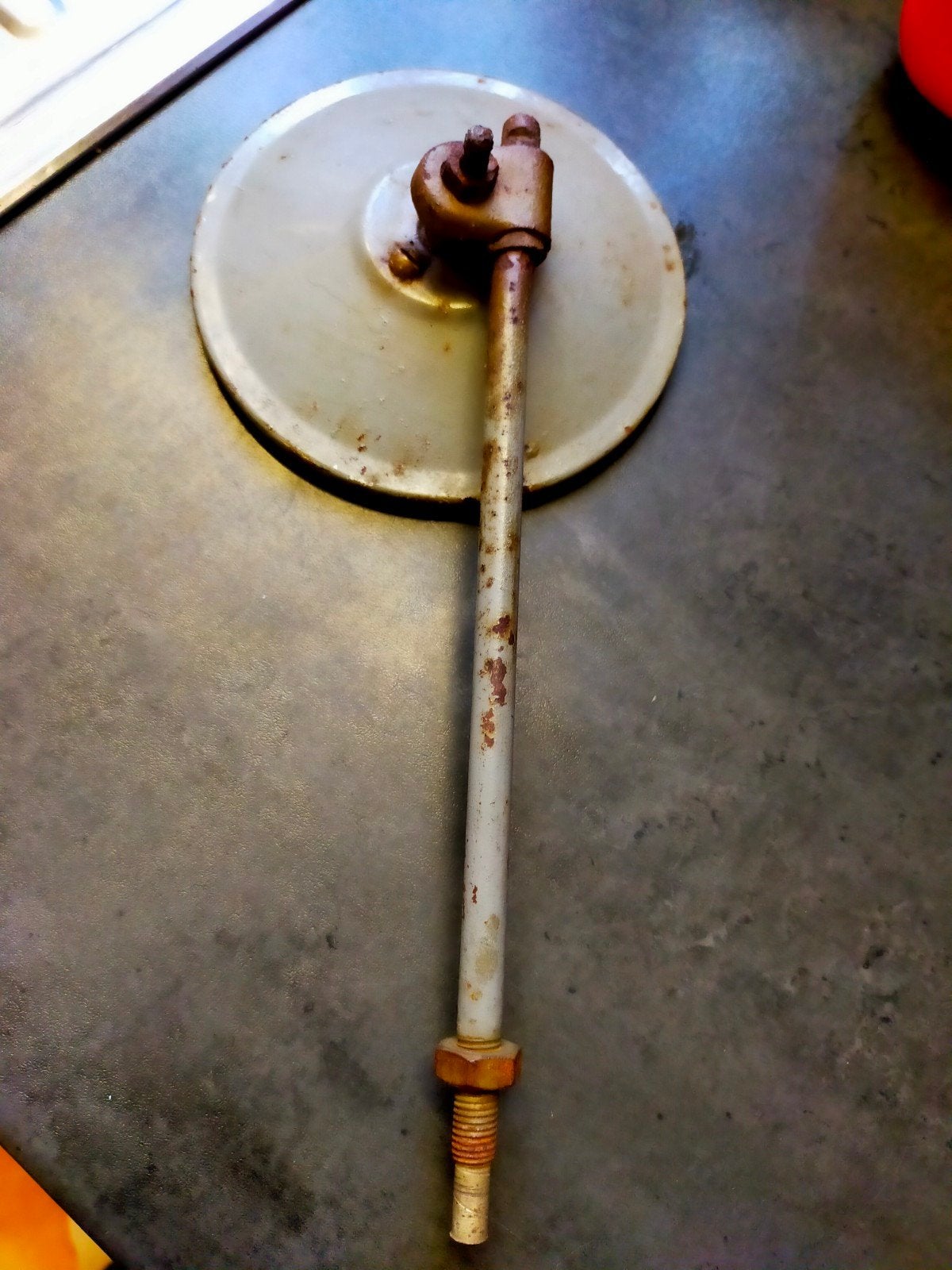 Rétroviseur d'aile ancien pour 2 cv camionnette