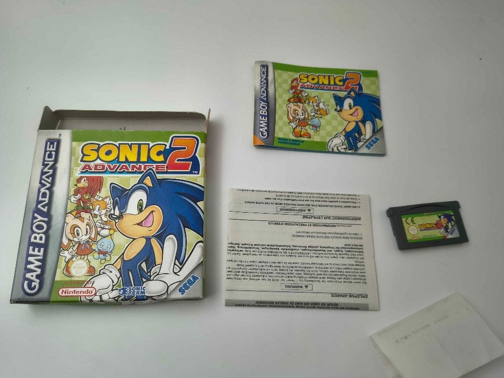 Sonic advance 2 game boy advance, Ophalen of Verzenden, Gebruikt