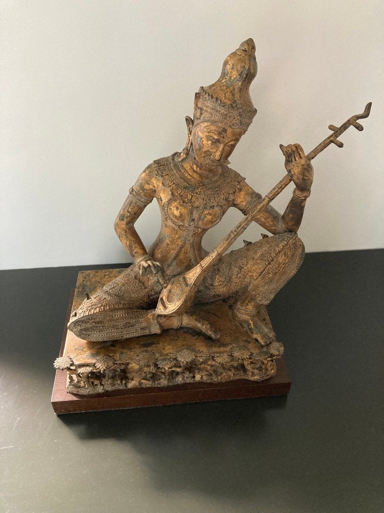 Antiek en Kunst, Antiek en Kunst, Ophalen, Gepatineerd, Brons, 20 - 50 cm