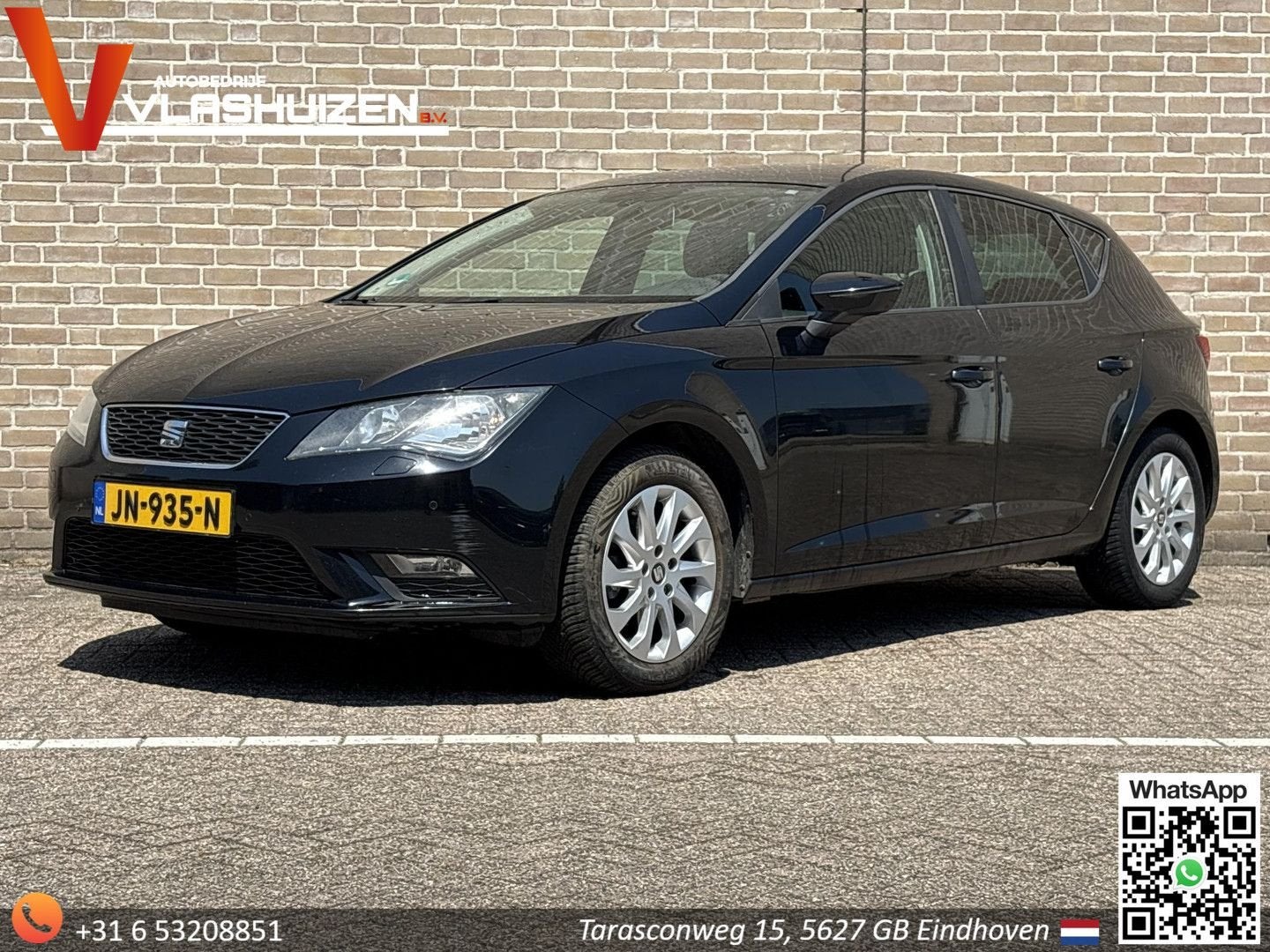 Seat Leon 1.6 TDI Style | Climate | Cruise | Navi | PDC | St, Autos, Seat, Achat, Entreprise, Noir, 99 g/km