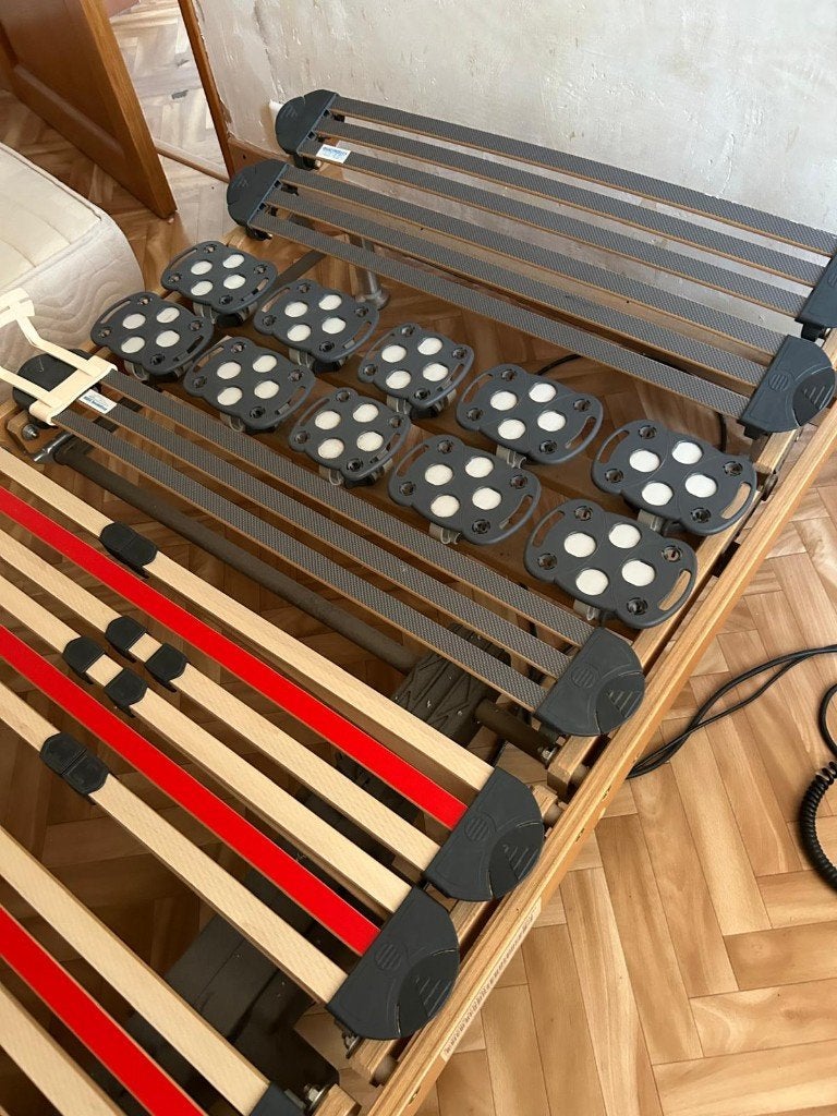 Lits électriques, 90 cm, Beige, Enlèvement, Utilisé