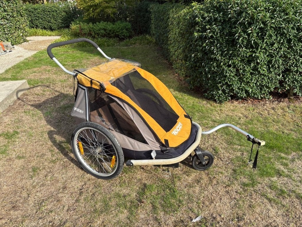 Croozer fietskar 2 kids, Ophalen, Gebruikt, Opvouwbaar, Croozer