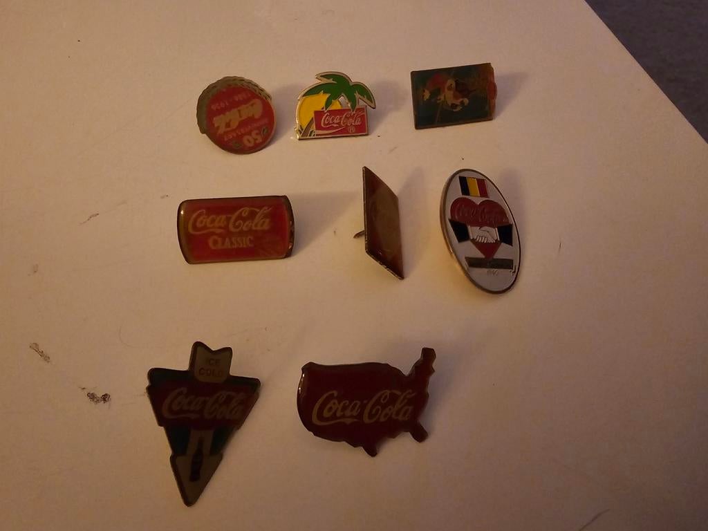 Épinglettes Coca-Cola vintage, Enlèvement ou Envoi