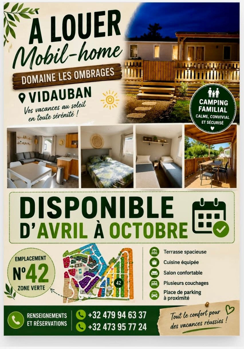 Location a Vidauban au Domaine des Ombrages, Vacances