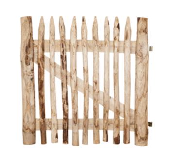 Kastanje omheining en palen , schapenhek, Ophalen, Nieuw, Hout, Tuinhek