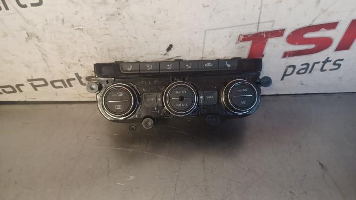 Kachel Bedieningspaneel van een Volkswagen Golf Sportsvan, Gebruikt, -, Volkswagen, -