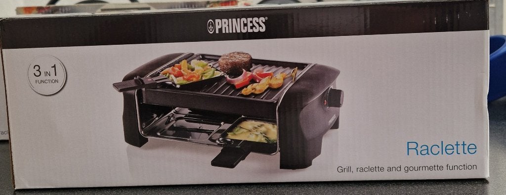 Raclette van Princess, Elektronische apparatuur, Ophalen, Nieuw, 4 t/m 7 personen