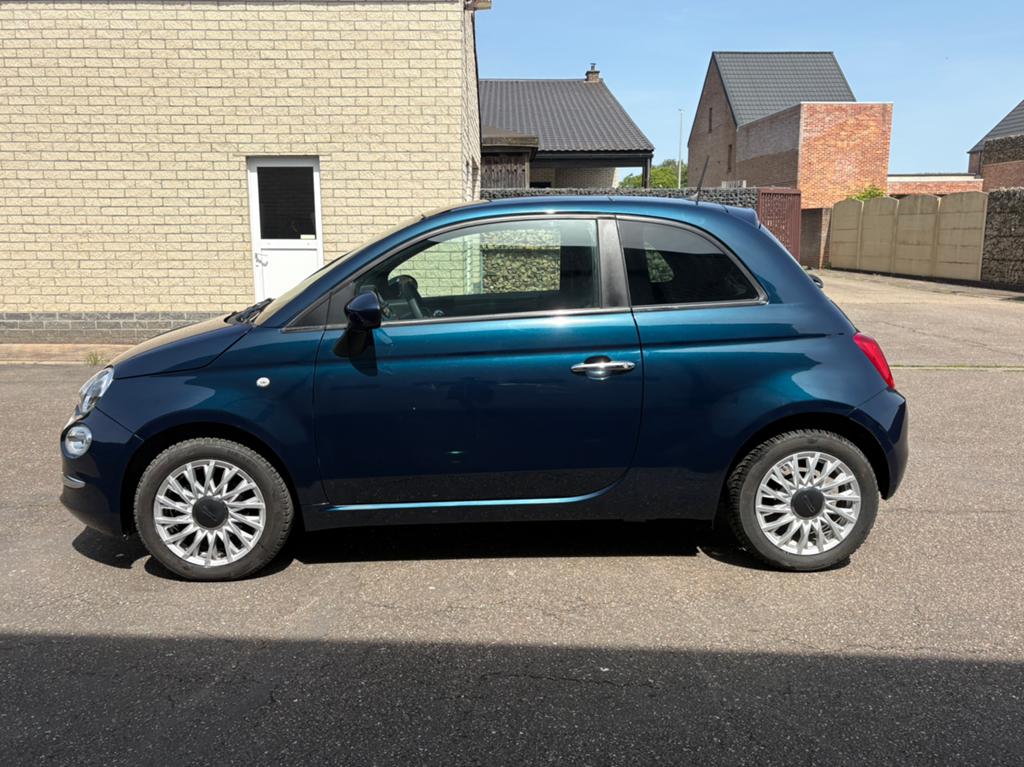 Fiat 500 Hybrid – 2023 – 17.918 km!!, Auto's, Fiat, 4 zetels, Bedrijf, Handgeschakeld, Parkeersensor