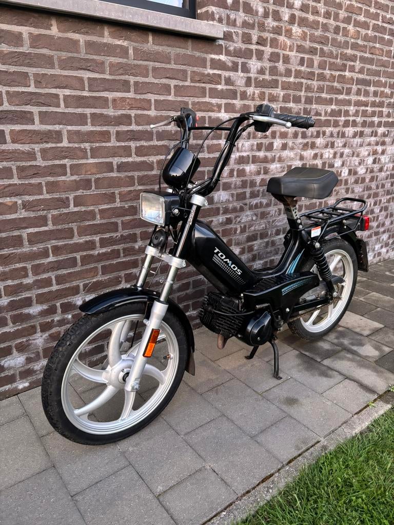 Tomos, Fietsen en Brommers, Ophalen, Klasse A (25 km/u), Zo goed als nieuw, 50 cc