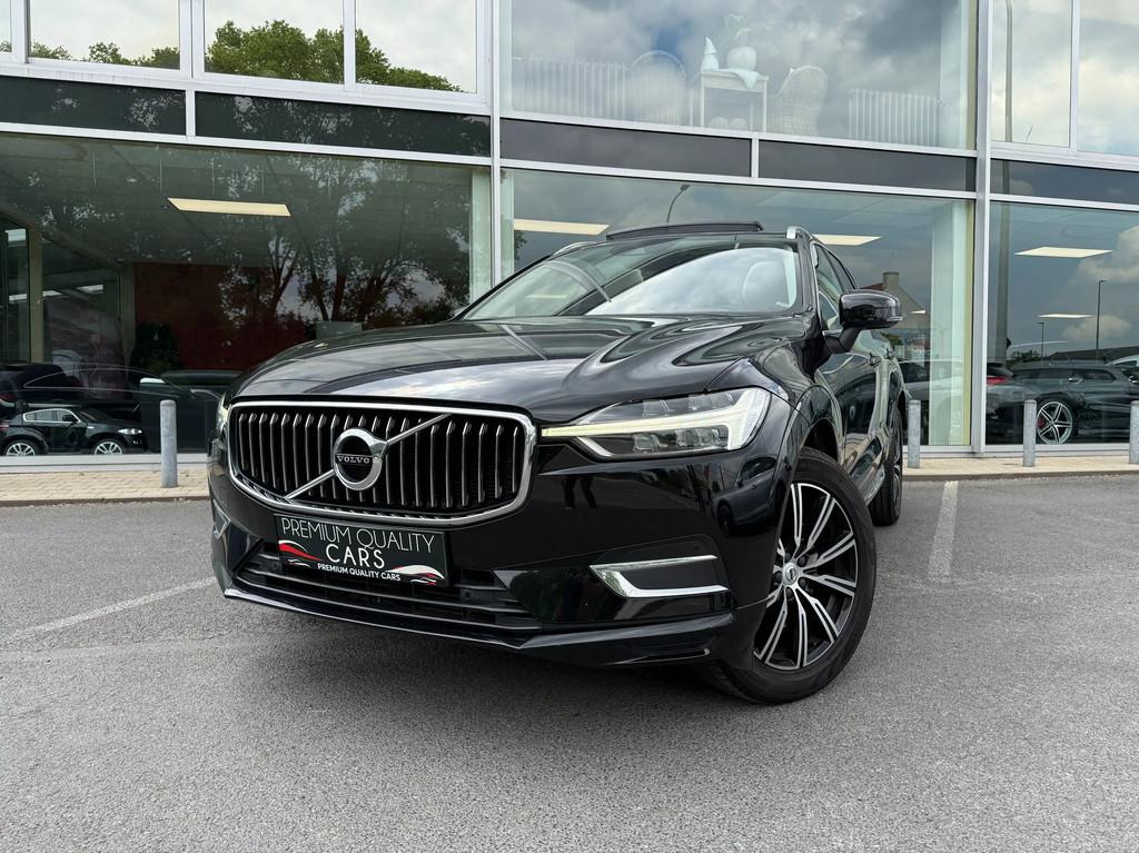 Volvo XC60 T4 / PANODAK / HEAD UP DISPLAY / ZETELVERWARMING, Auto's, Gebruikt, 4 cilinders, Zwart, Leder