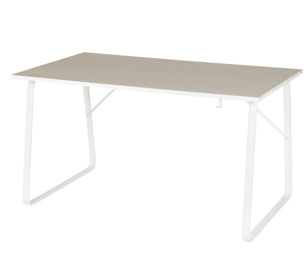 Bureau Ikea HUVUDSPELARE Gamebureau, beige, 140x80 cm, Ophalen, Zo goed als nieuw, IKEA, Gamingbureau