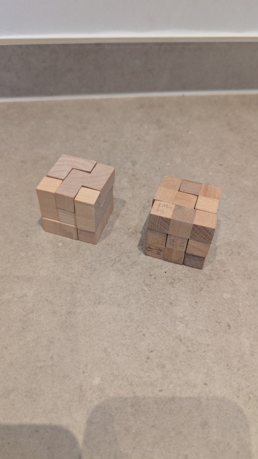 Puzzle en bois, Enlèvement ou Envoi, Moins de 500 pièces, Utilisé, Rubik's Cube ou Puzzle 3D