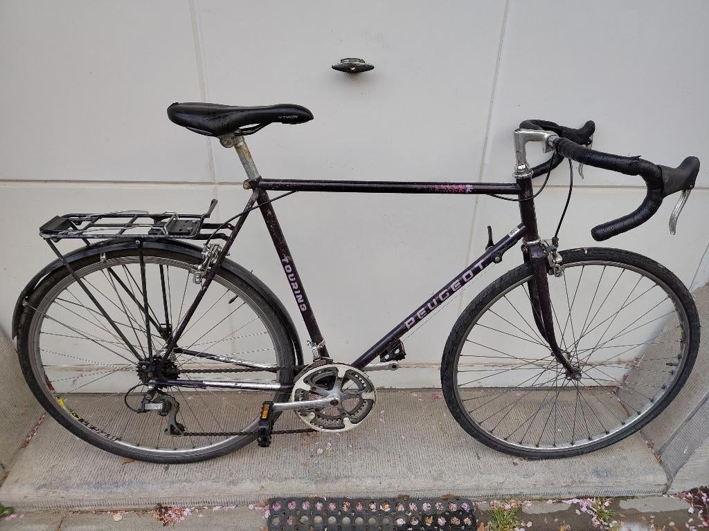 Peugeot Touring koersfiets maat 60, 59 cm of meer, Ophalen, Peugeot, Jaren '60 of nieuwer