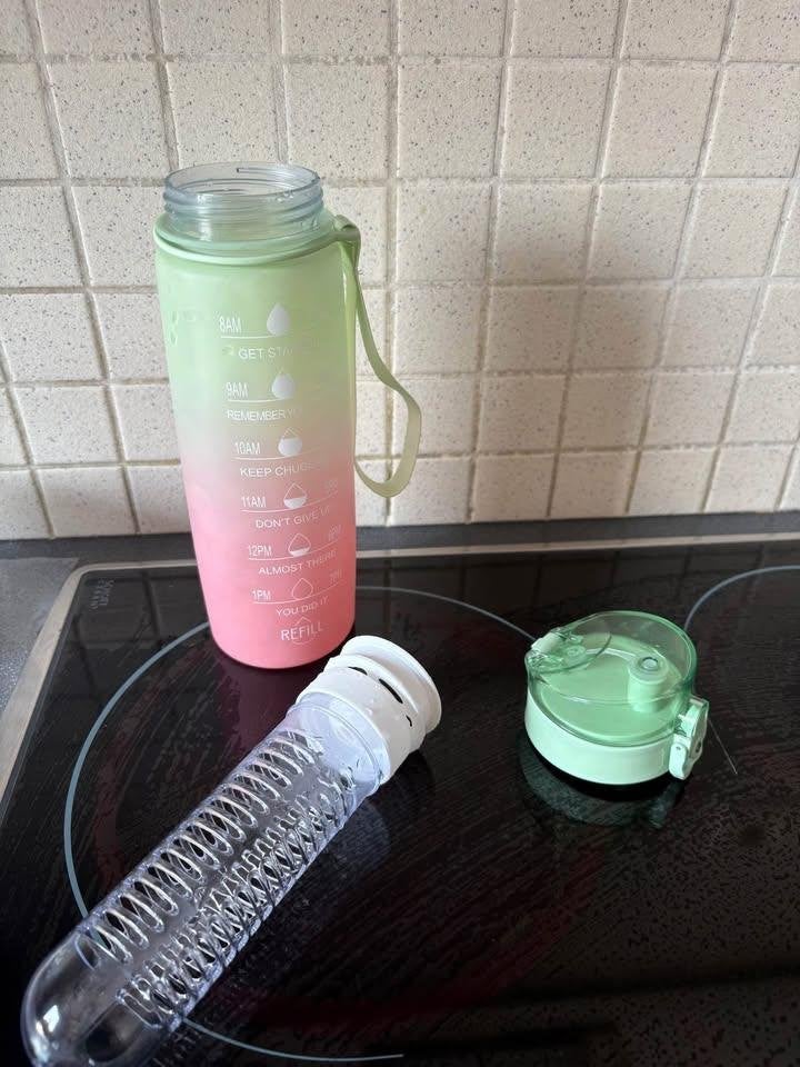 Nieuw drinkfles met fruitinfuser, Ophalen of Verzenden, Nieuw