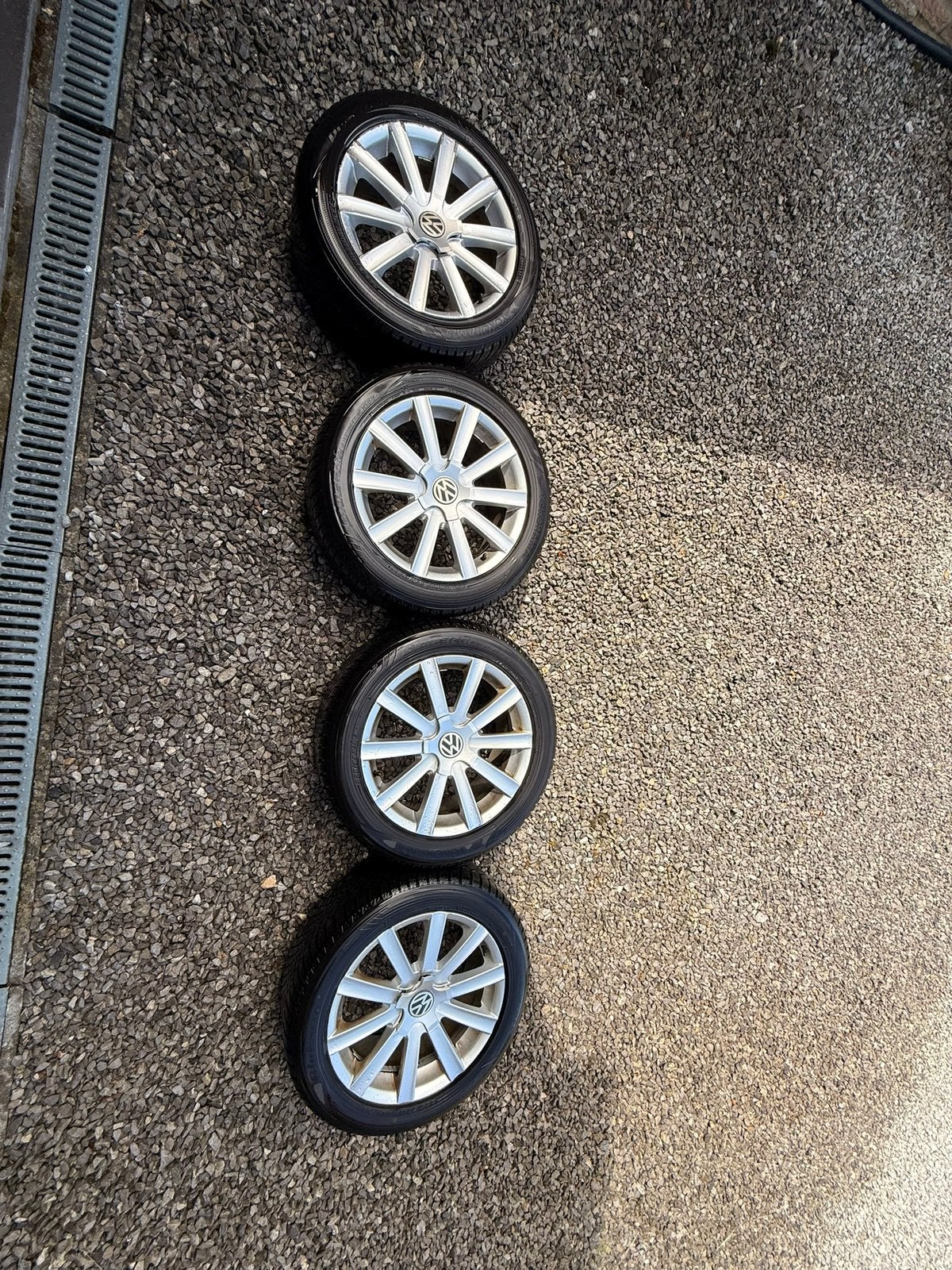 Jantes origine VW, Auto-onderdelen, Banden en Velgen, Banden en Velgen, Winterbanden, 17 inch, 225 mm, Personenwagen, Gebruikt