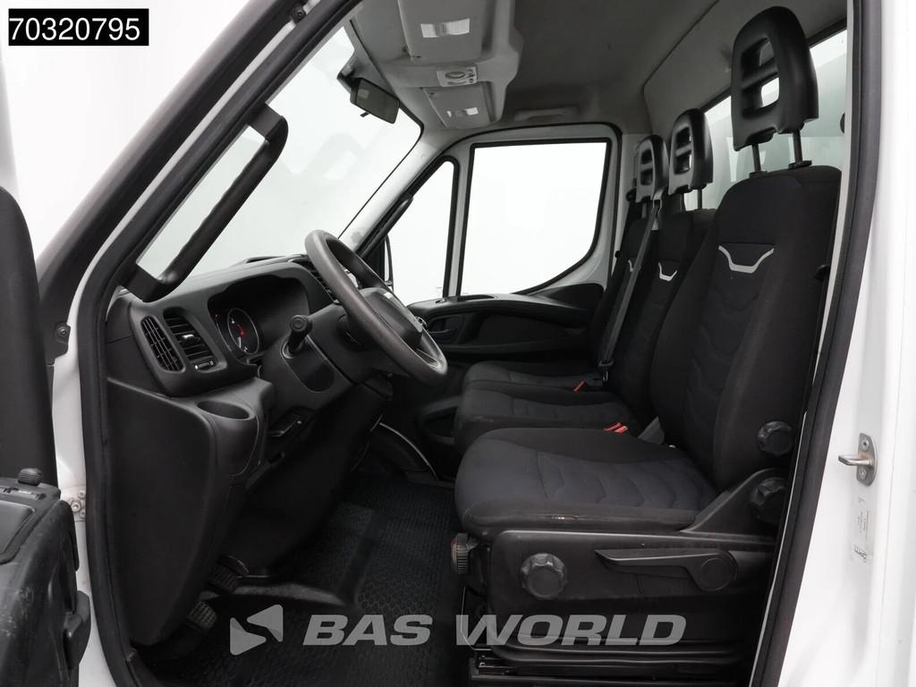 Iveco Daily 35C16 3.0L Kipper met Kist Dubbellucht 3,5t Trek, Auto's, Stof, Gebruikt, Euro 6, 4 cilinders