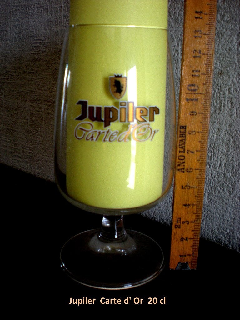 Jupiler Carte d'Or  20 cl, Enlèvement ou Envoi, Comme neuf, Verre ou Verres, Jupiler