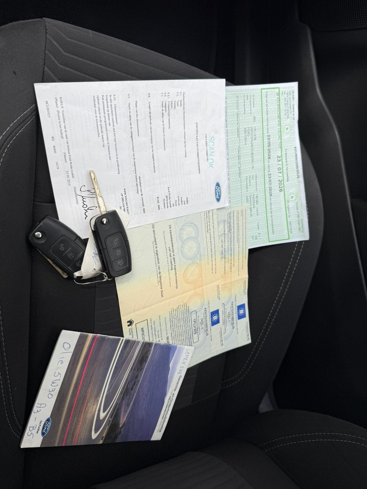 - Ford Fiesta - 1.0 Essence - 07/2014 - Clima - 117 000 KM -, Autos, Rouge, Euro 5, Achat, 998 cm³