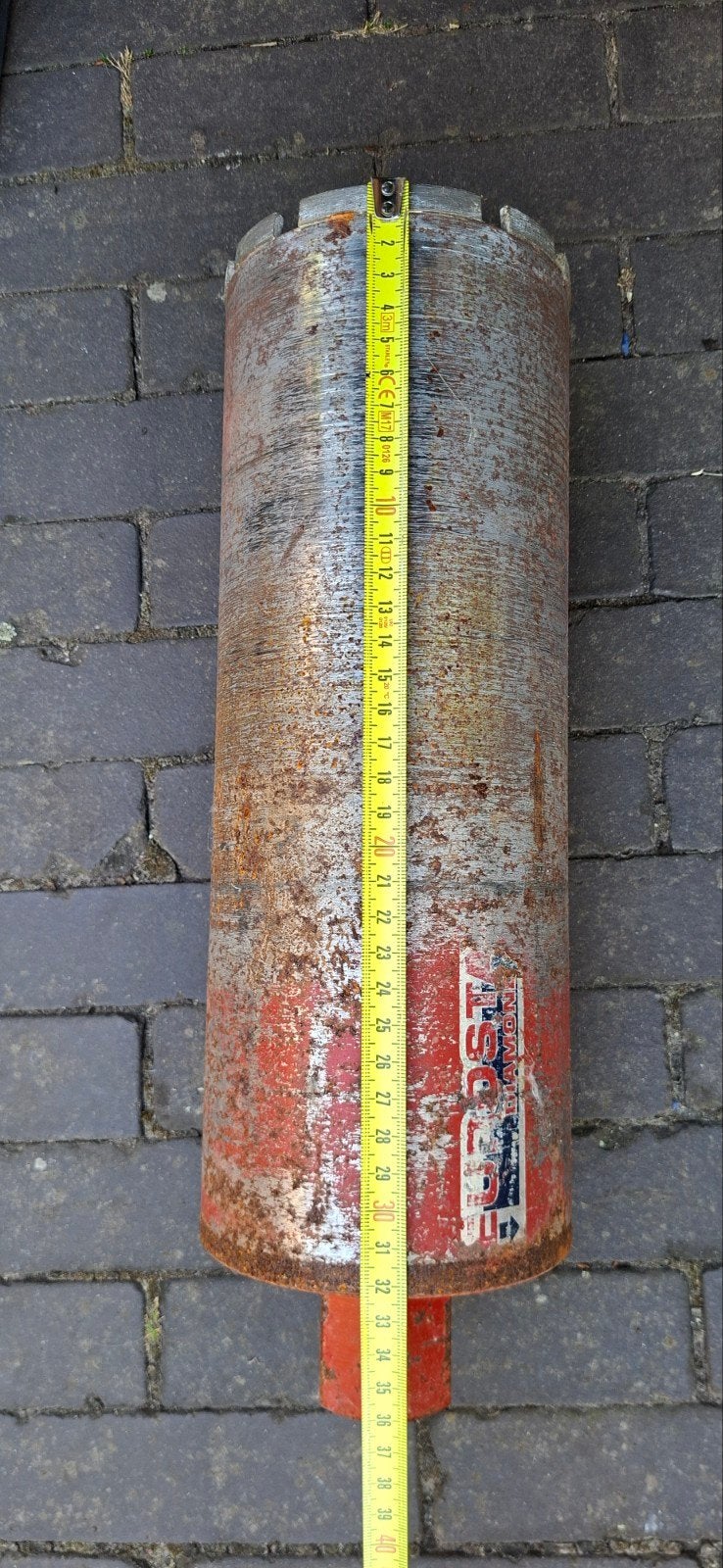 Diamantboor 122mm betonboor kernboor, Doe-het-zelf en Bouw, Gereedschap | Boormachines, Ophalen of Verzenden, Zo goed als nieuw