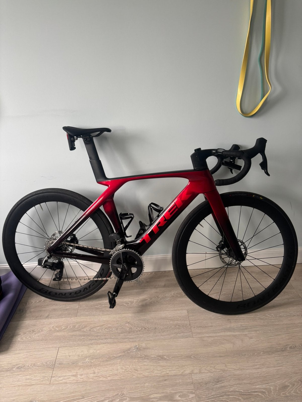Trek — Modone SLR6 etap gen7 metallic red, Ophalen, Zo goed als nieuw, Carbon