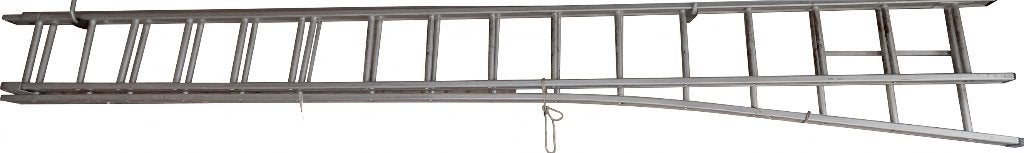 Ladder uitschuifbaar 2 x 16 treden, Pliable ou rétractable/escamotable, Échelle, Enlèvement, Utilisé