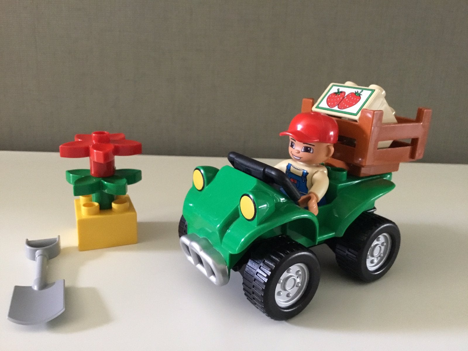 Lego Duplo boerderij quad, Enlèvement ou Envoi, Complet, Ensemble complet, Duplo