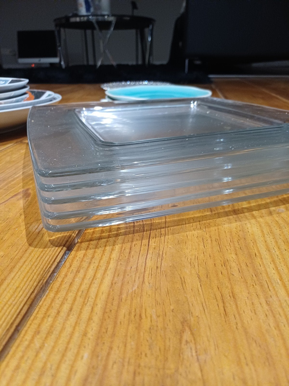 ASSIETTE EN VERRE 32 CM – DESIGN & ÉLÉGANCE, Enlèvement