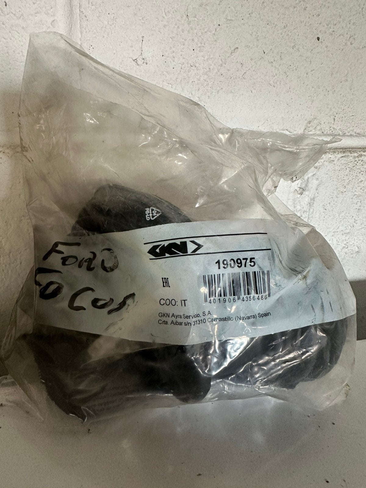 GKN Aandrijfashoes Set Ford Focus 190975 - Binnen + Buiten, Auto-onderdelen, Ophanging en Onderstel, Ford, Ophalen