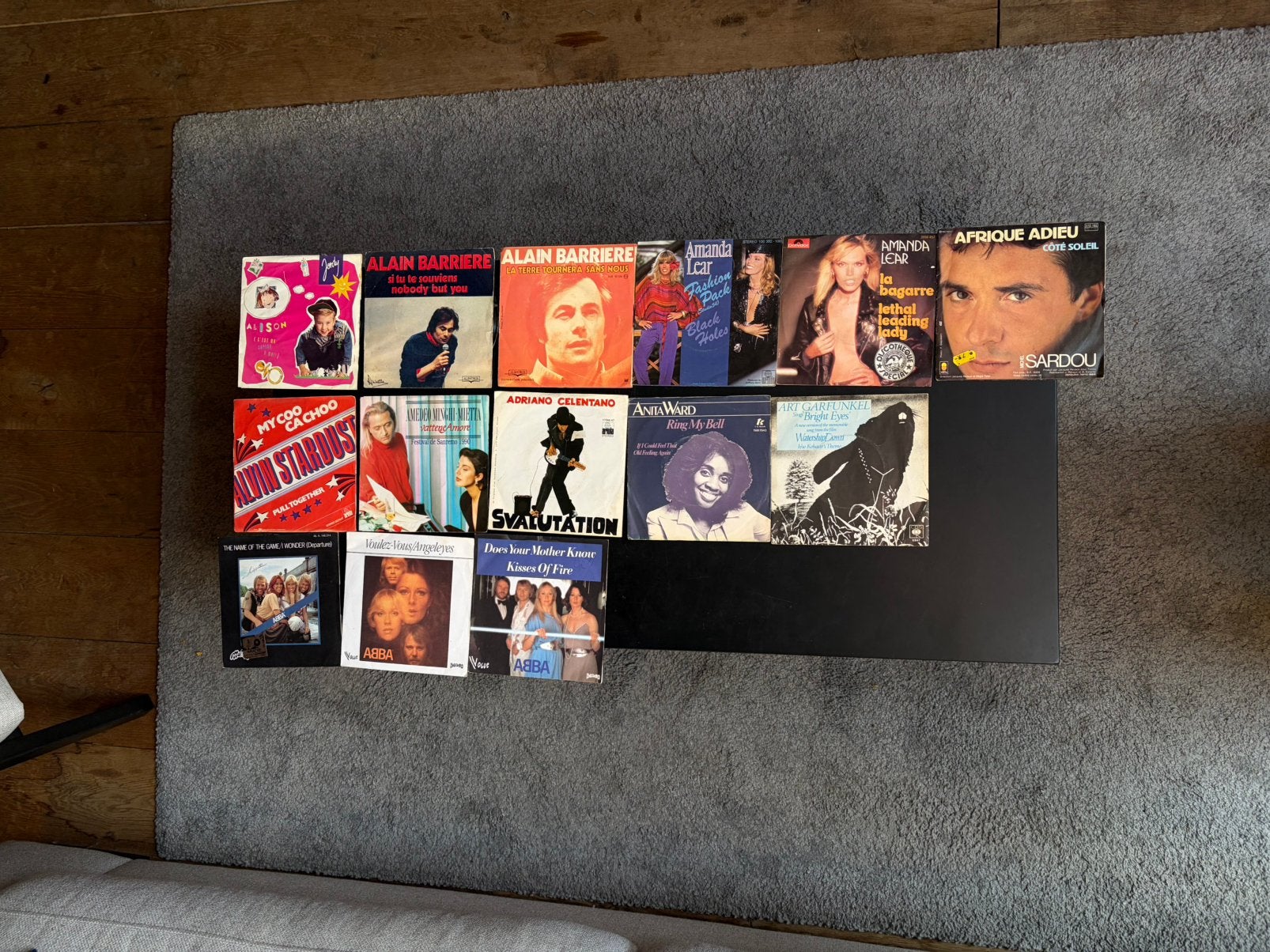 Vinyle pour singles, Enlèvement, Utilisé
