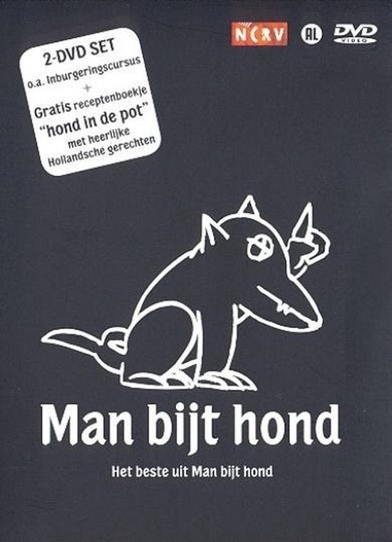 Man Bijt Hond (2DVD), Ophalen of Verzenden, Zo goed als nieuw, Overige genres, Extra's