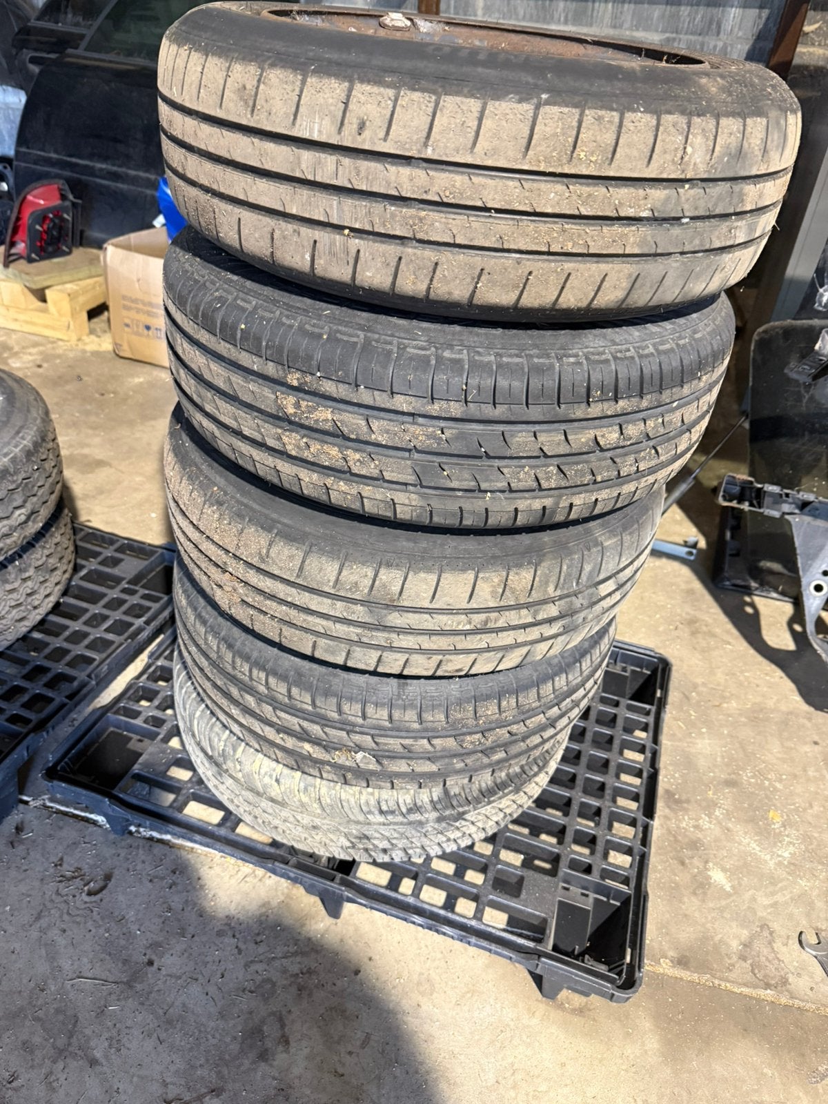 Set wielen 4 stuks 4x108  165/65 14, Ophalen