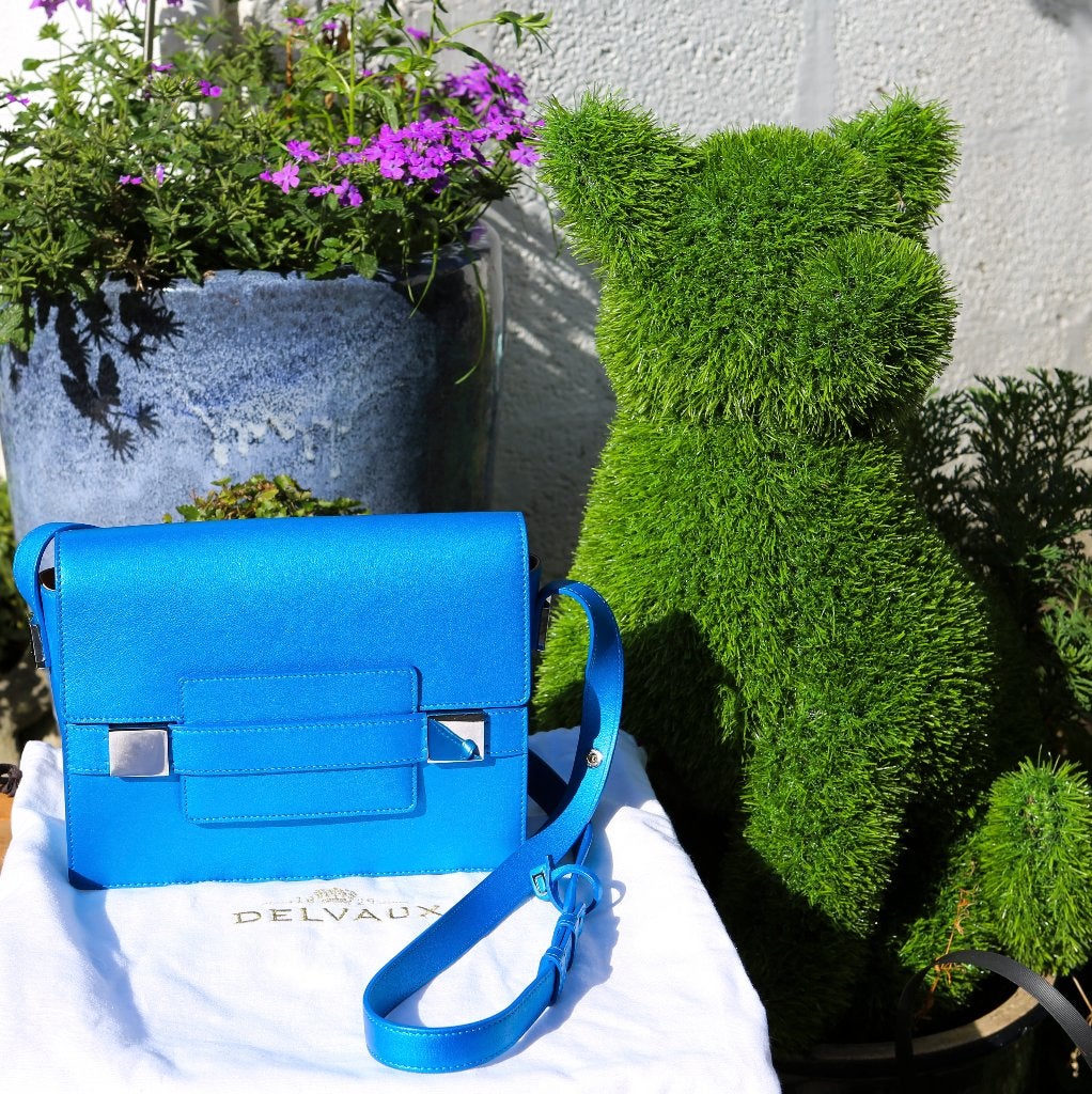 Magnifique sac Delvaux neuf -  Madame, Enlèvement, Neuf, Bleu