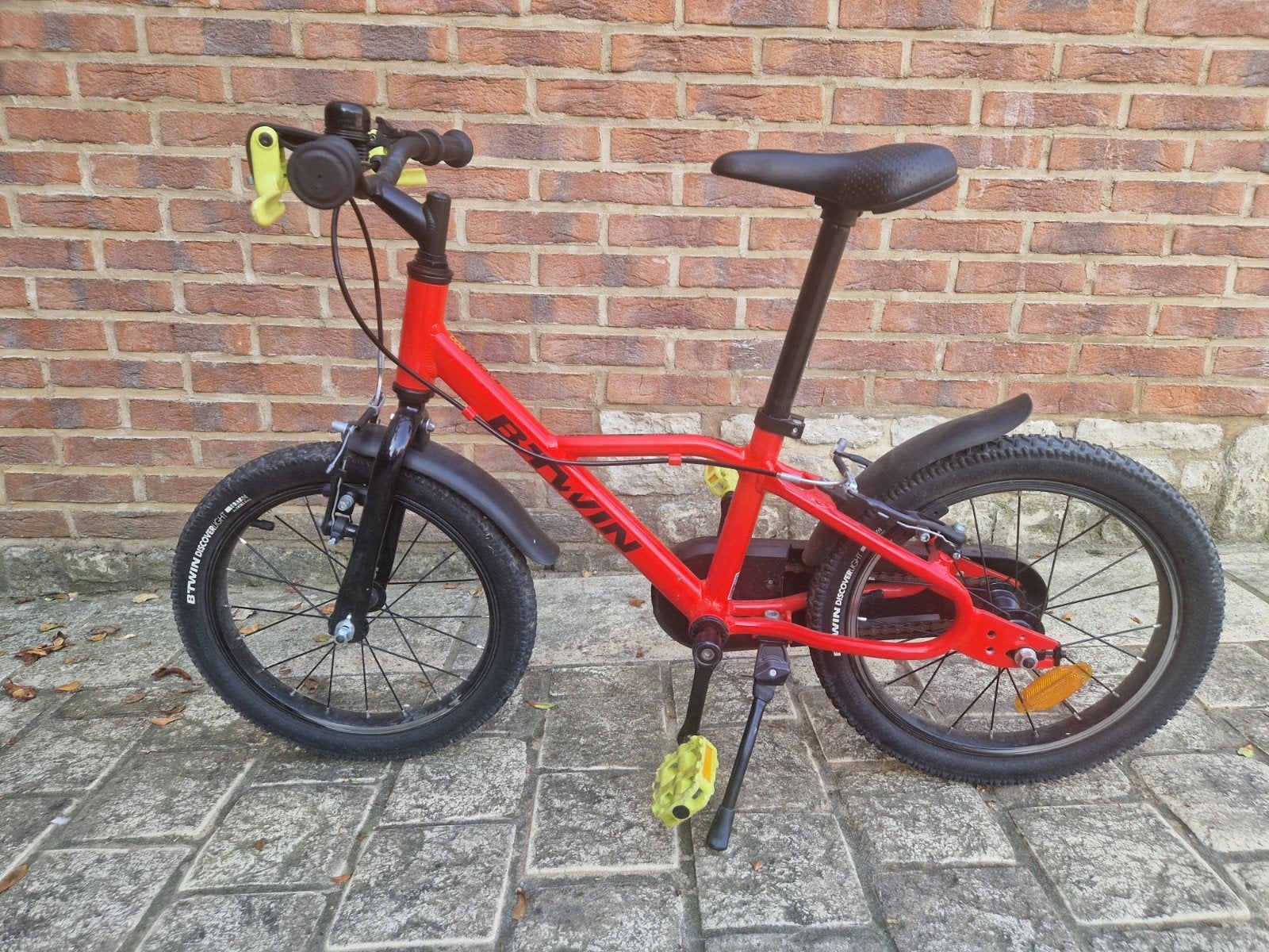 velo 16 pouces, Fietsen en Brommers, Ophalen, Aluminium, BTwin Décathlon, Schijfrem