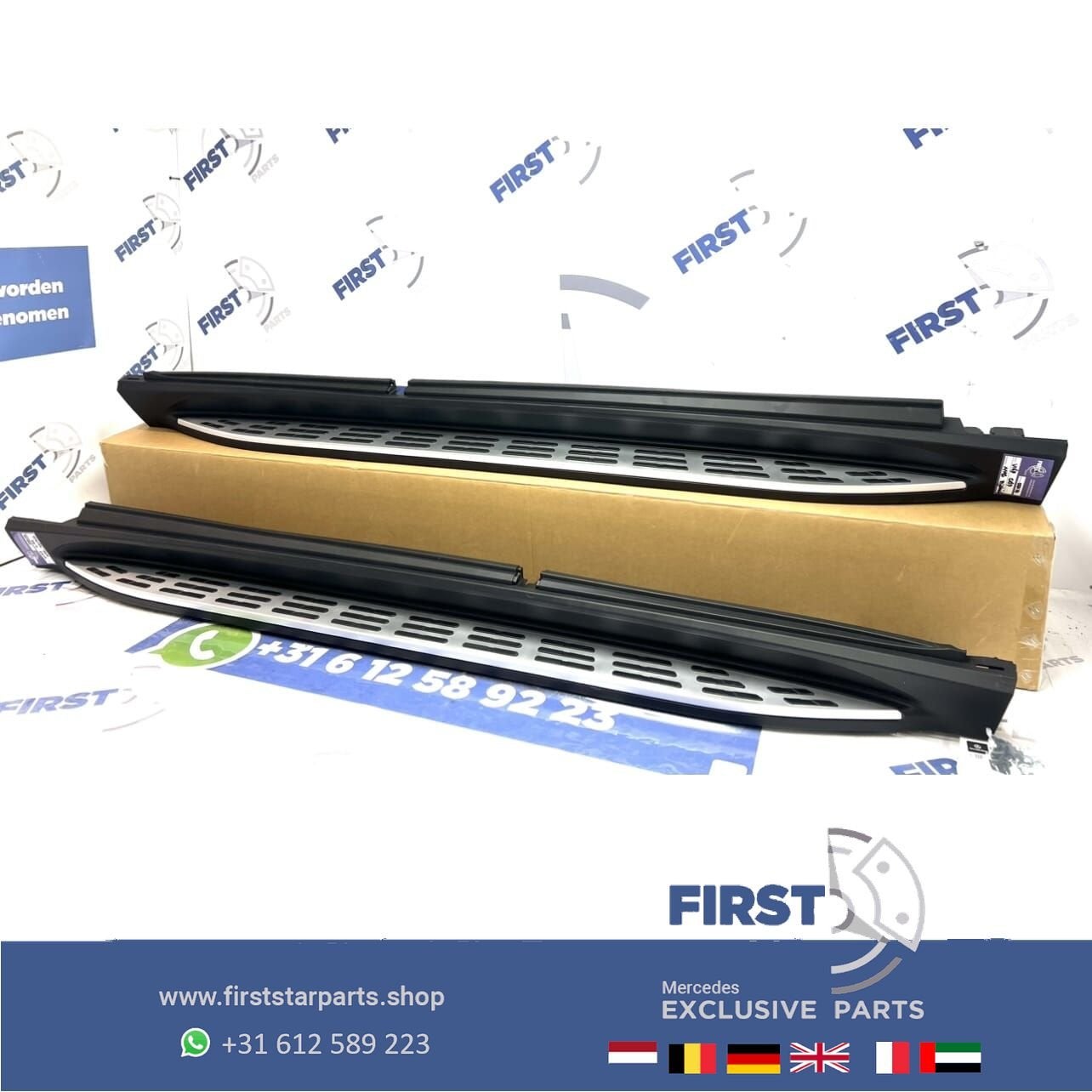 Mercedes GLE W167 V167 Zijskirt Treeplanken Side Steps Set L, Utilisé, -, -, Enlèvement ou Envoi